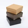 Wholesale customized logo printing kraft paper gift box lid and base cardboard box packaging shoe