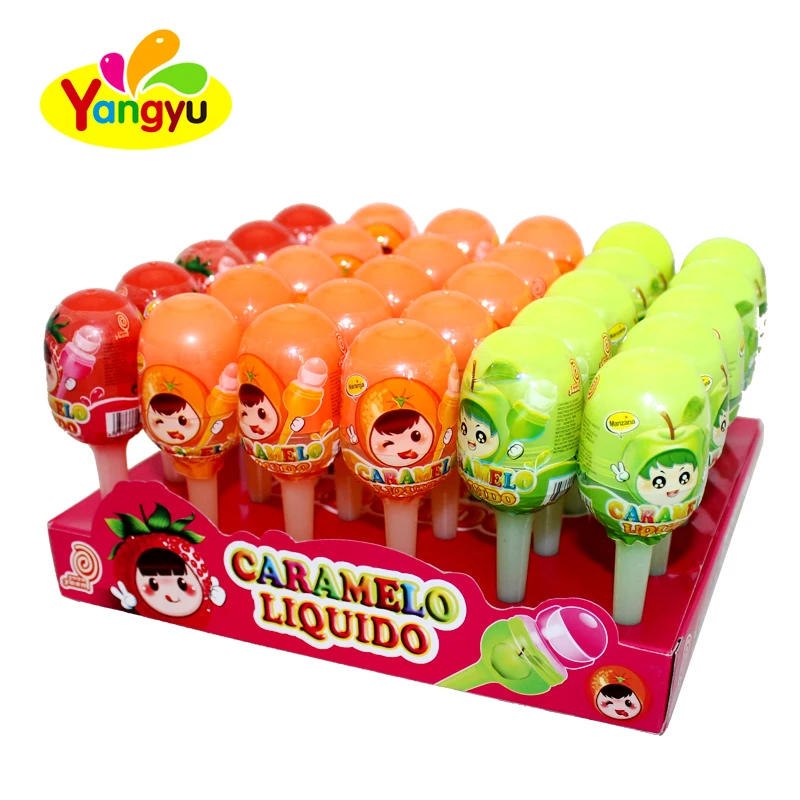 Halal Rolling Liquid Fruits Jelly Jam Candy