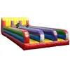 3 lane China attractive inflatable bungee run/funny sports game for adult B6063