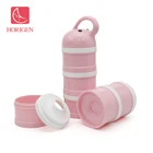 New BPA Free Plastic Portable 3 Layer Storage Container Baby Infant Food Milk Powder Dispenser Box