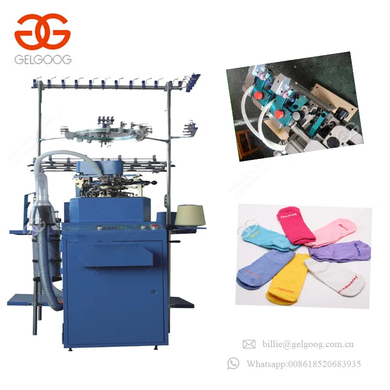 Factory Supply Full Computer Socks Knitting Maker Machinery Computerized Socks Machine