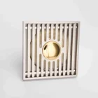 Yuhuan shower floor drain brass floor drain