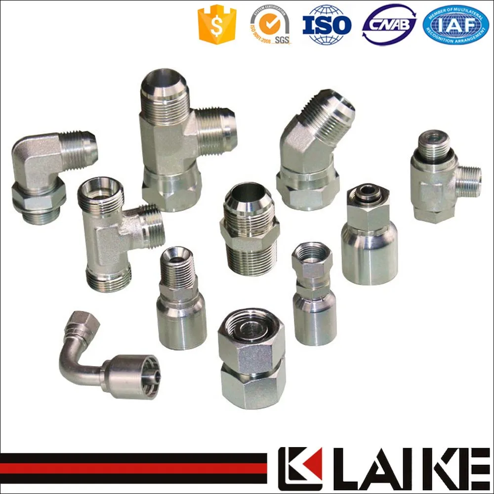 Hose hydraulic fitting coupling