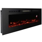 60" decorative electric logs fireplace no heat