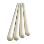 32x25x1000mm alumina ceramic pipe thermocouple protection tube sleeve 99% AL2O3