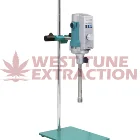 AD500S-H digital display lab overhead high shear emulsifier homogenizer mixer machine price with stirring heads