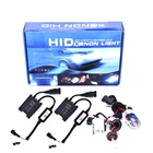 Car Light Super bright 35w 55w AC xenon hid kit slim ballast h1 h3 h4 h7 h8 h11 h27 9004 9005