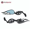 FLYQUICK Universal Black Chrome Modified Replacement Spare Parts Micro Skull Skeleton Flame Motorcycle Rearview Mirror