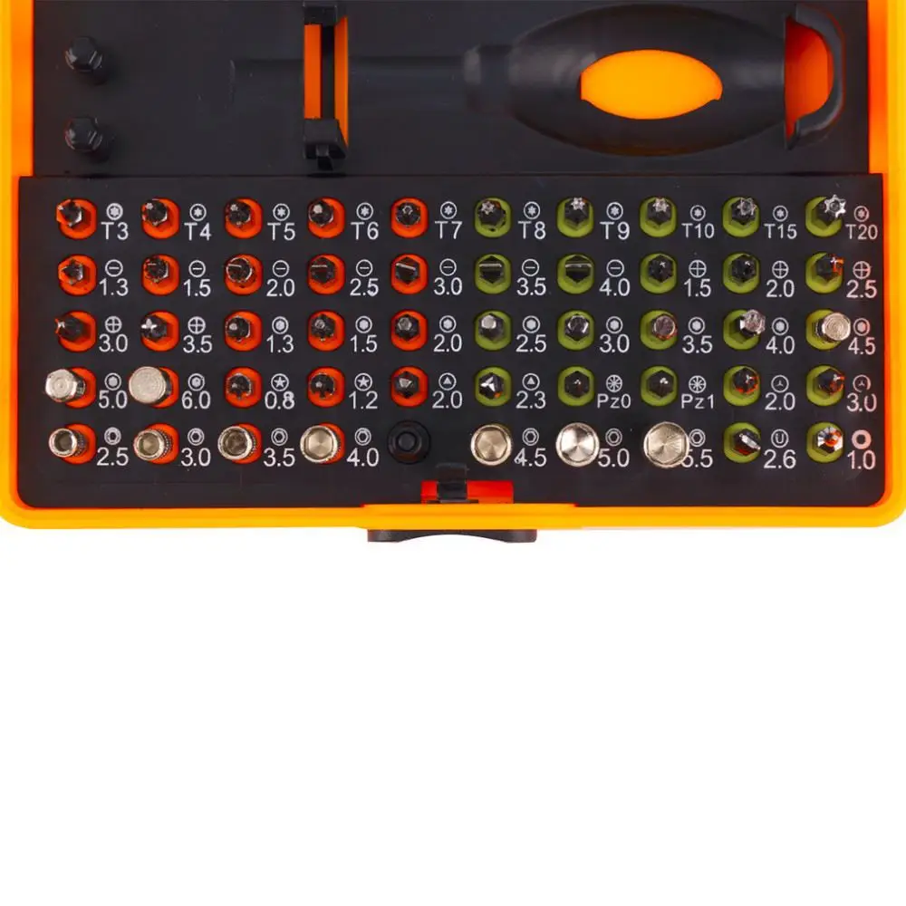 53 in 1 Multi-purpose Precision Magnetic Screwdriver Set with Trox Hex Cross Flat Y Star Triangle Screwdriver for Phone Pc New