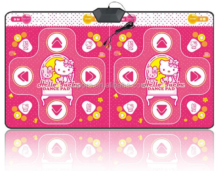 Universal Ddr Game Party Mix Plug Twin 2 Player Dance Mat Double