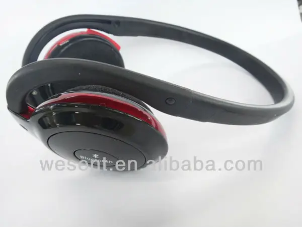 cute sports stereo wireless headset with tf card mp3 player - ANKUX.COM