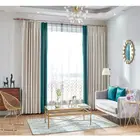 New Product Ready Goods 1 Meter Moq Fabric Pvc Blackout Curtain
