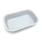 China factory colored or silver restaurant taken away food airline aluminum foil food container tray with lid