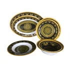 Melamine wholesale custom printed unbreakable luxury dinner set dinnerware./dinner sets online