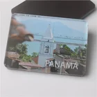 Innovative Design acrylic material cities fridge magnet