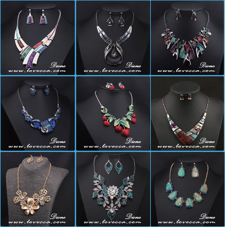 clear pearl and amder crystal beaded necklace