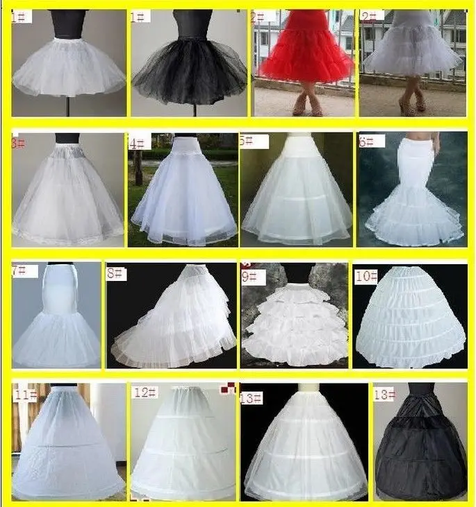 Fashion cheap wedding Petticoats 2014 3 hoops 1 layer of nets yarn Wedding dress Petticoat essential accessories Cash