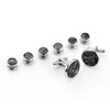 Bulk aigner button cufflink findings for men's shirts with storage box