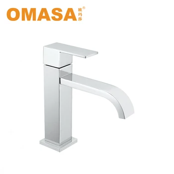Water Saving Faucets Waterfall Flow Basin Mixer For Bathroom View