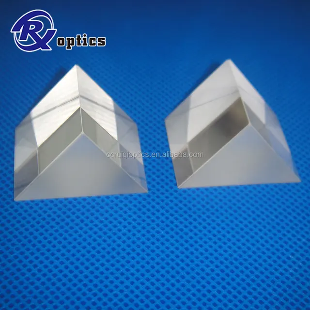 optical glass 60 degree prism;triangle equilateral dispersing