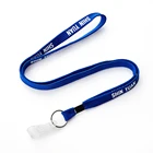 Plastic Hook Lanyard Clear ID Card Holder Custom Hawaiian Key Lanyards