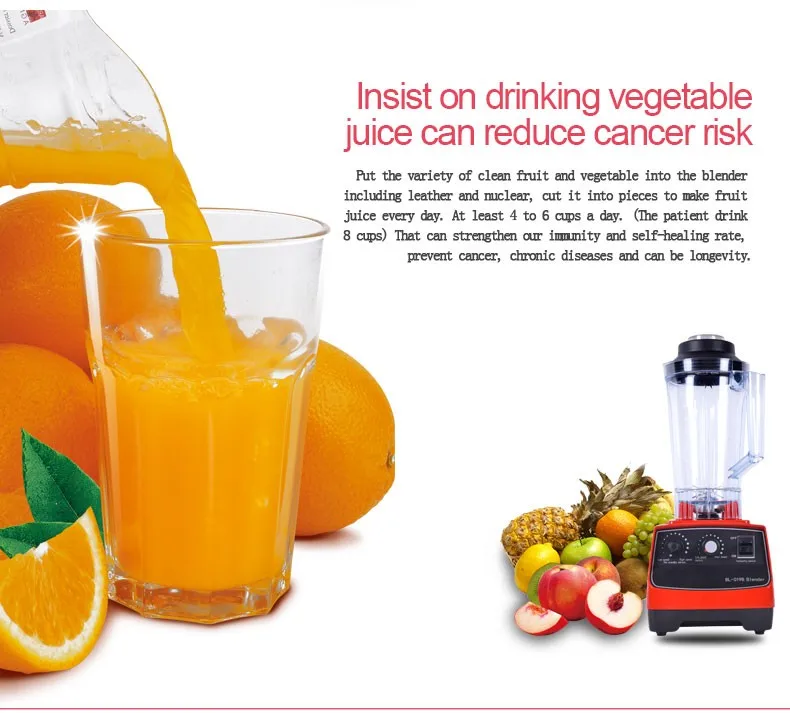 Multifunctional fashion design electric juice blender multi with dry mill attachment