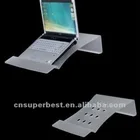 Frosted Display Frosted Acrylic Laptop Stand Notebook Computer Display Stand Engraved Logo