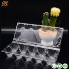 10 cavities clear plastic egg packaging tray for sale