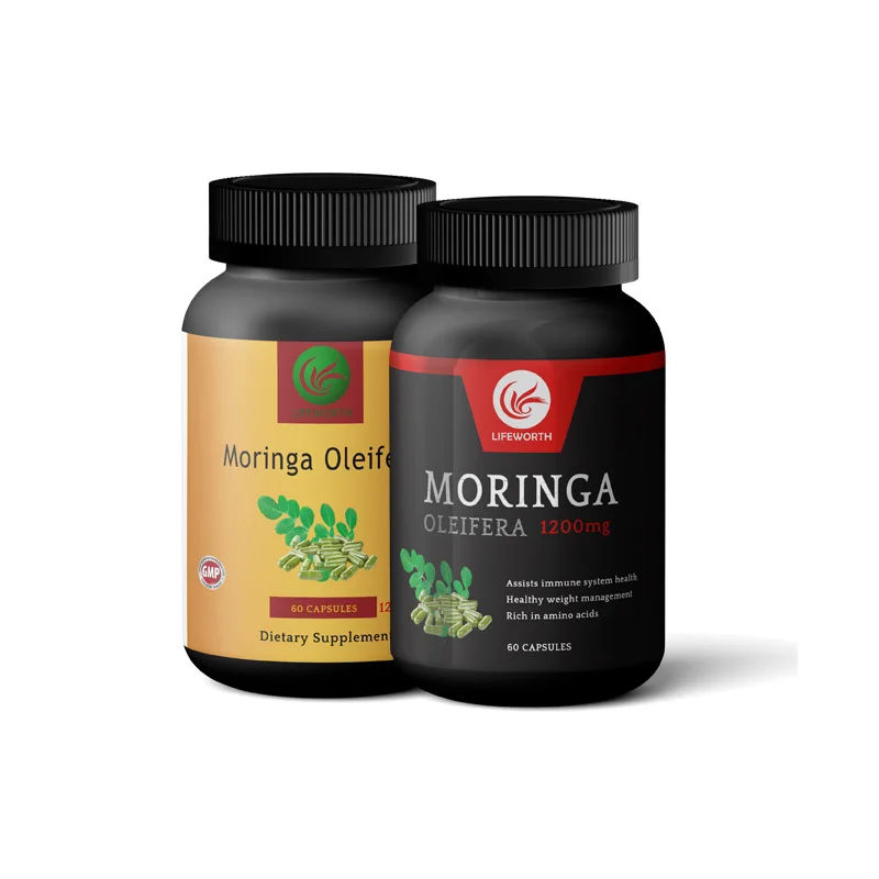 Lifeworth moringa oleifera extracto de hoja de moringa manila diabetes cura cápsulas