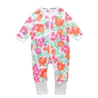 Baby Bodysuits Organic Cotton Quality Clothes Infant Soft Cartoon Print New Born Baby Clothing Top Brand 3-24Months