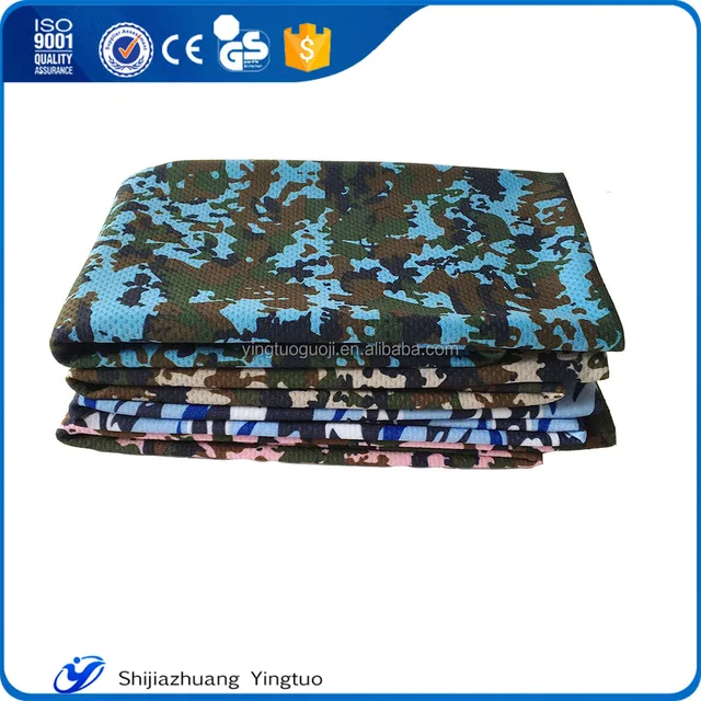 instant custom camo cooling towel for sport 3d magic feeling