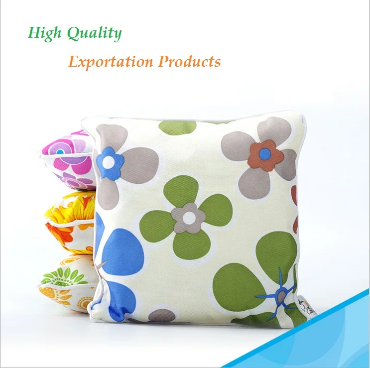 New flower print car deodorant bamboo charcoal bag purify auto air freshener lessen radiation indoor decoration bags
