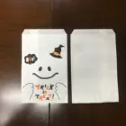 Disposable diy halloween candy cookie paper bag products manufacture
