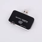 2018 new arrival mirco USB 2.0 OTG 3 in 1 card reader / mobile phone smart card reader
