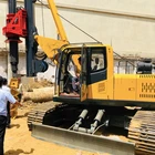 LR80 21m Rotary Drilling Rig With Rexroth Hydraulic Pump Construction Machine