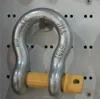 8.5T RR-C-271D Class2 Yellow Screw Pin Bow Shackle