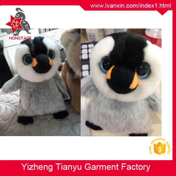 birthday gift cute design high quality soft plush penguin toy