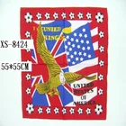 BSCI Audit Factory Custom Printing Kerchief Silk Square Scarves