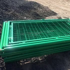Rigid roll of PVC coated welded rust proof welded wire mesh fencing panels