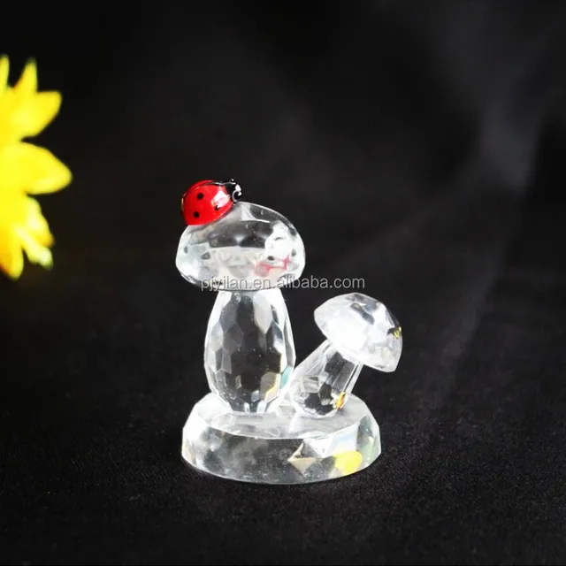 nice animal mushroom crystal wedding souvenirs