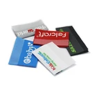 private custom adhesive heat cut embroidered woven labels