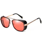 2019 Newest Brand Designer Sun Shades Glasses Double Beams Unisex Retro Steampunk Sunglasses