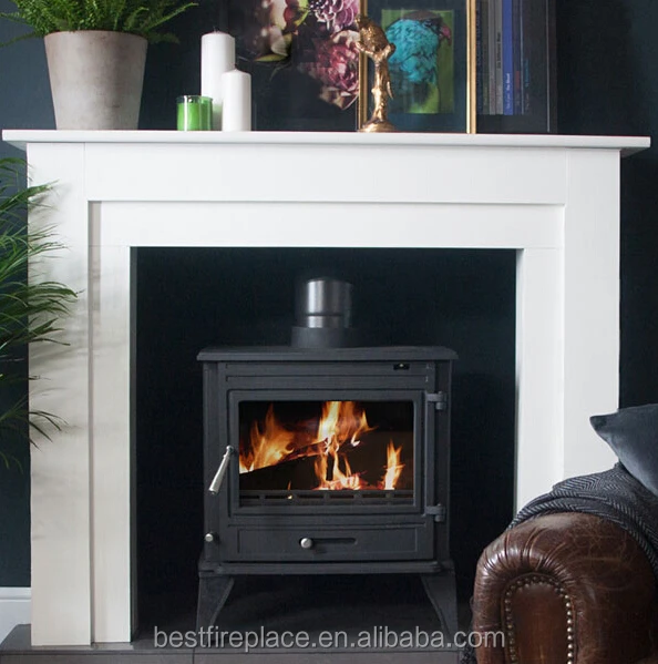 Indoor Freestanding 10kw Cast Iron Wood Stove Wood Burning