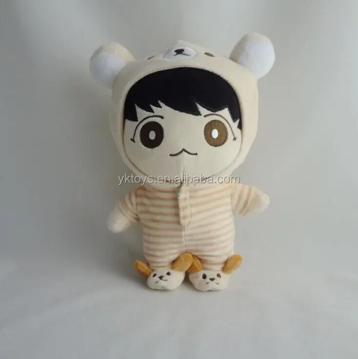 custom human plush