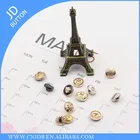 Nickel Free Button Metal Custom Made Small Size Lead Free Nickel Free Metal Clothing Button for Shirt