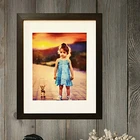 High quality boy and girl black china black photo frames
