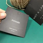 Custom laser shoe or christmas hang tag in china guangzhou
