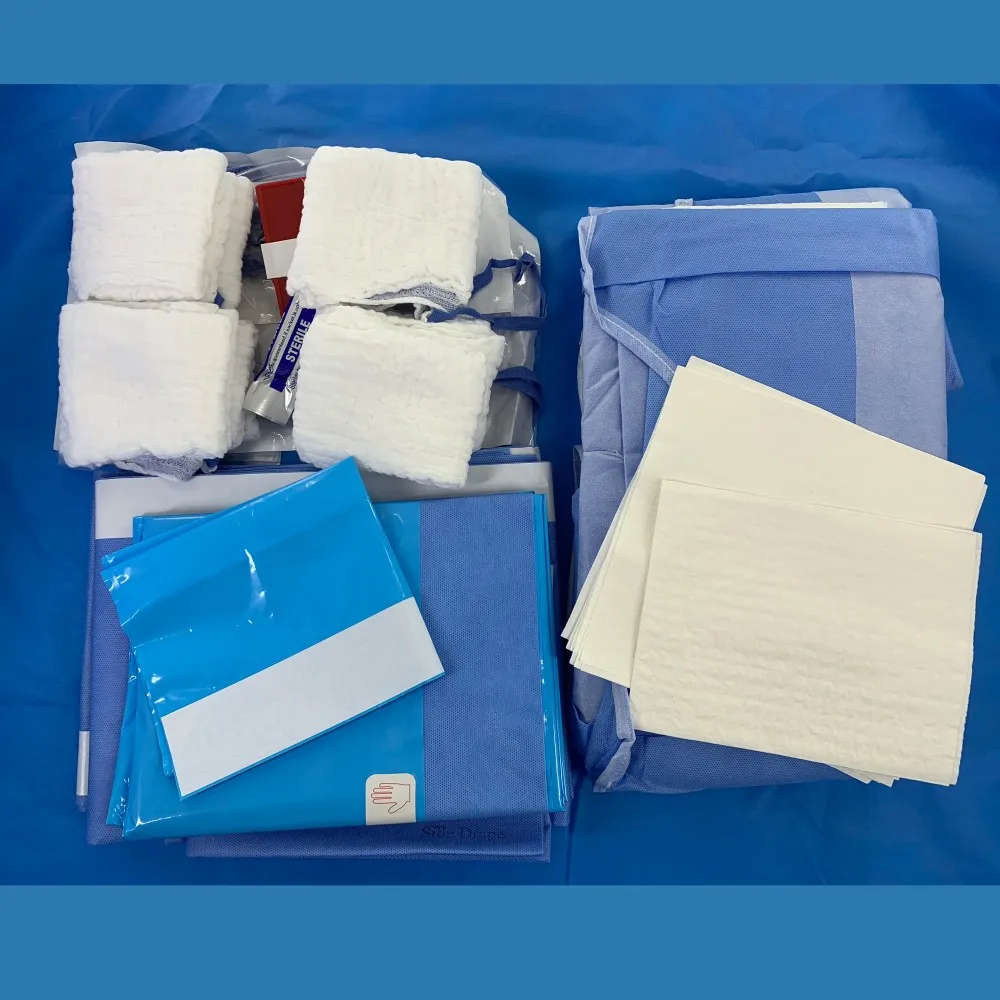 ce certificated disposable surgical laparoscope pack