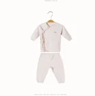 Newborn 0-3 months monk clothes cotton baby underwear set pajamas