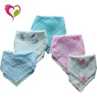 New Product Ideas 2019 100% Cotton Baby Bandana Drool Bibs